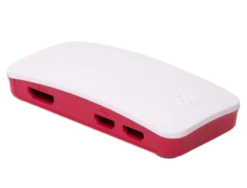 Raspberry Pi Zero official case, Zero and Zero Wireless, rød/hvid (restsalg)
