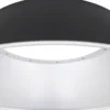 Reflektor, alu, til Nordtornic ECOtech Highbay, mat sort