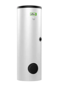Reflex varmtvandsbeholder SOL AF, 200 liter, 2 spiraler, hvid