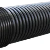 Regnvandsrør DN400. SN8. K2. 456-400mm. DV. Sort PP. EN13476-3. 6 mtr. med muffe og tætn.ring