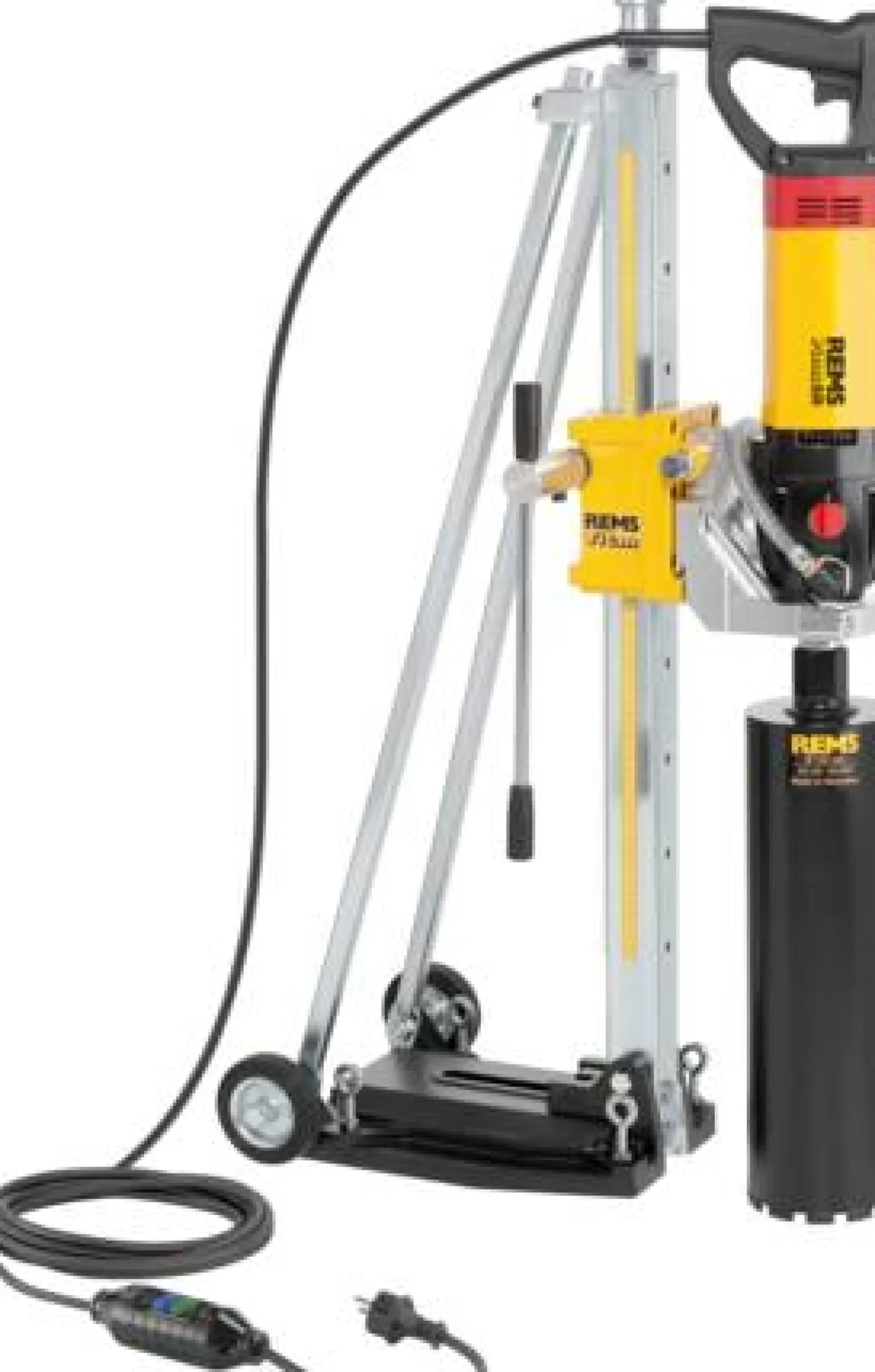 REMS kerneboremaskine Picus SR sæt Titan, med borestander, Ø 162 (200) mm, Ø 250 mm, Ø 300 mm