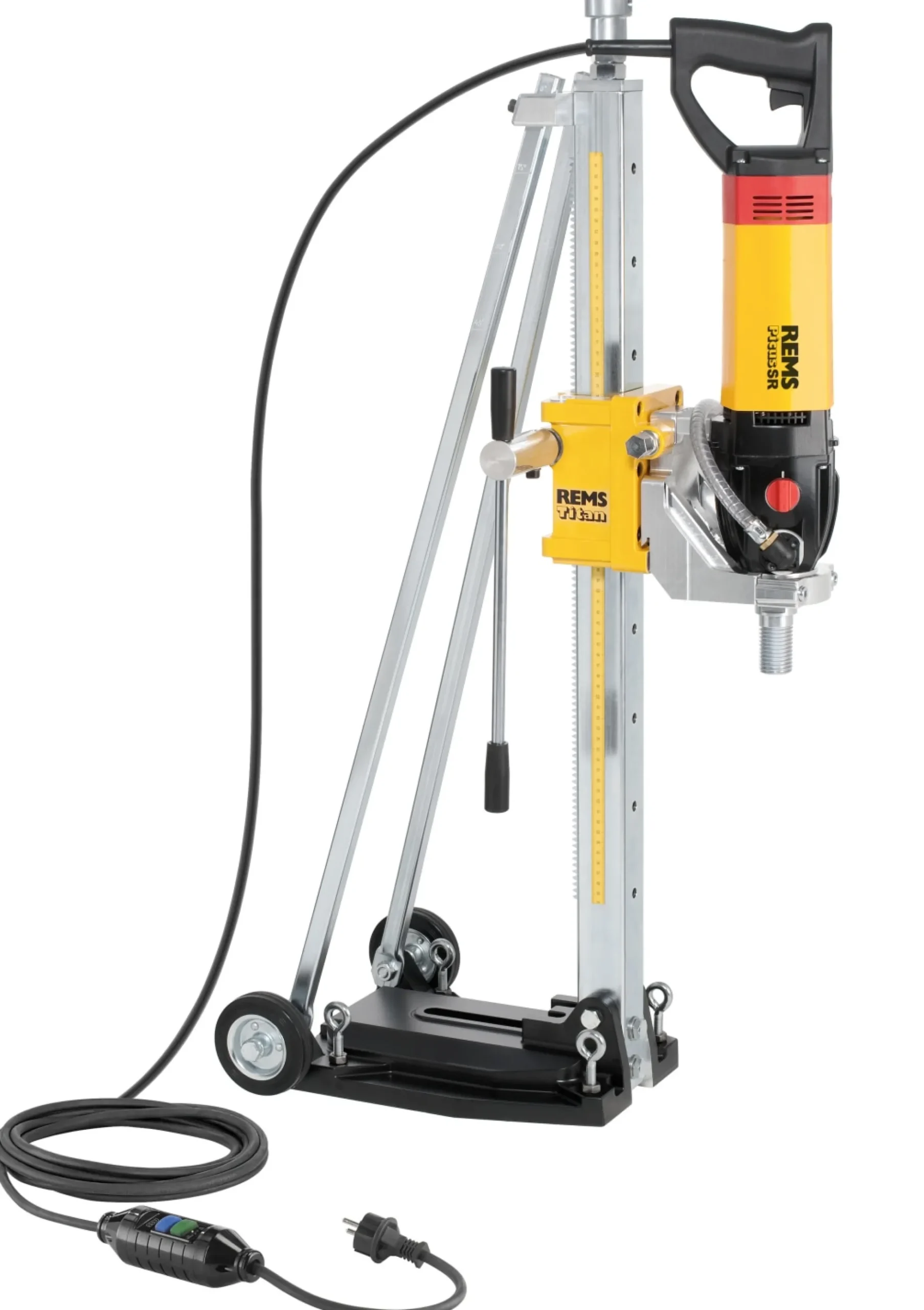 REMS kerneboremaskine Picus SR sæt Titan, med borestander, Ø 162 (200) mm, Ø 250 mm, Ø 300 mm
