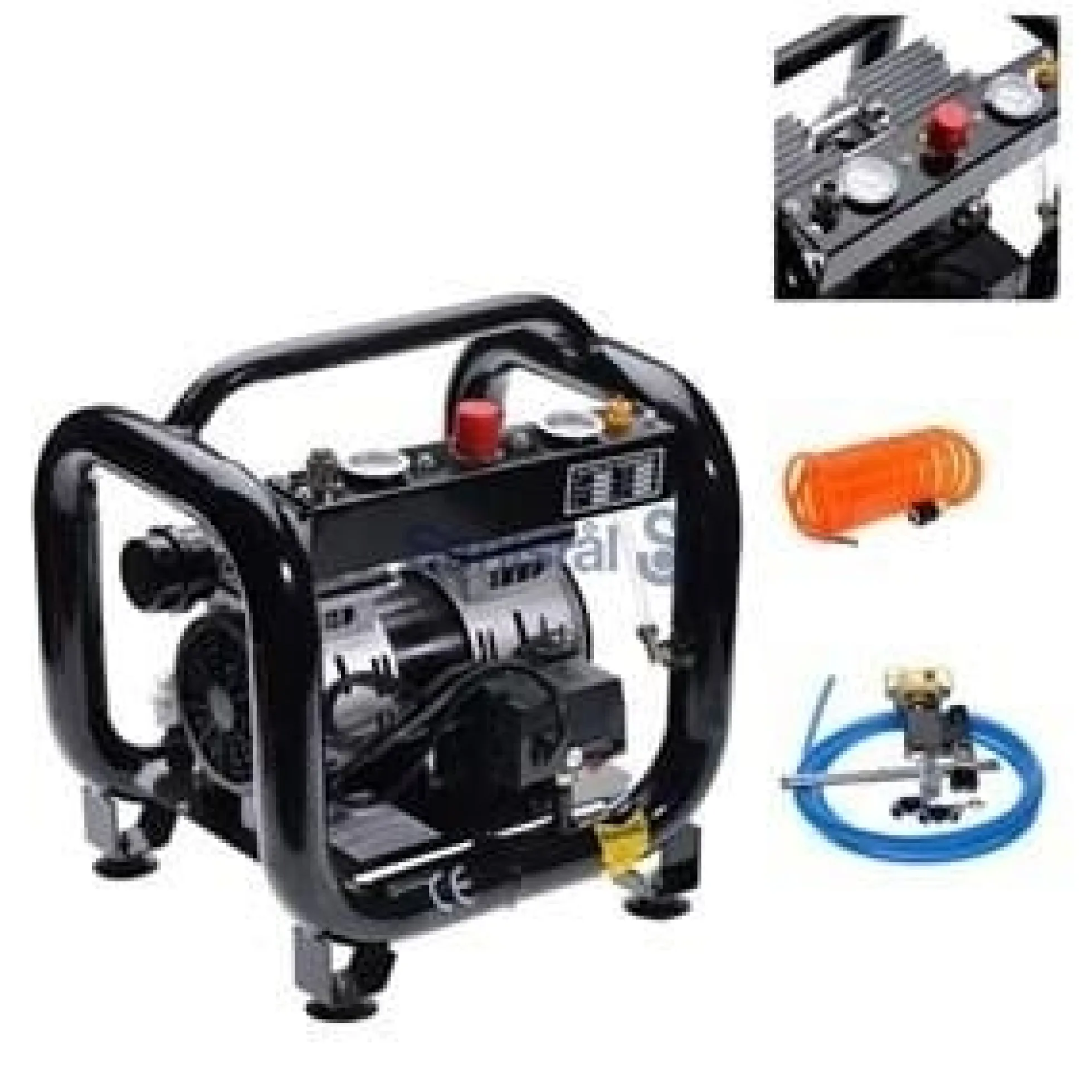 Rensekit Woody 10-30 kW med kompressor