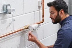 Resideo Braukmann Waterstop WiFi vandlækagestopventil, ½", inkl. vandalarm og kabel