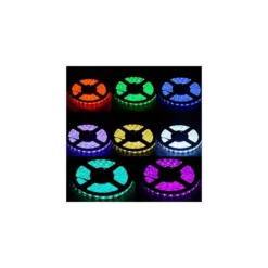 RGB LED strip, 5 meter, 7W pr. meter, 24V DC, 60 LED pr. meter