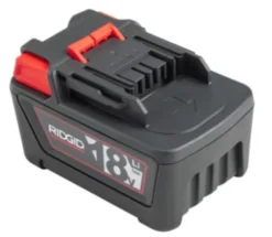 Ridgid batteri, 18 V, 5,0 Ah Li-Ion