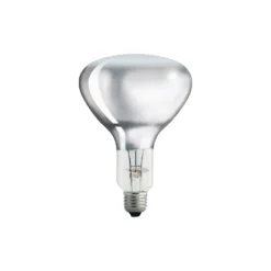 R125 IR glødelampe, 375W, E27, 230-250V, CL, 1CT/10