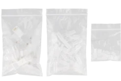 RJ45 konnektor til slim patch kabel, Cat6a, 28AWG, 20 stk. - Deltaco