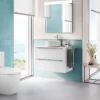 Roca Inspira In-Wash gulvstående douchetoilet inkl. sæde
