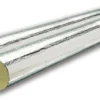 Rockwool rørskål 800, 28 mm, 20 mm, 1 meter, Alu - pr. meter
