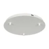 Roset, mat hvid, til 3 lamper, Ø300mm