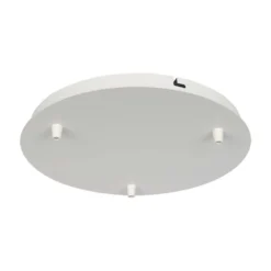 Roset, mat hvid, til 3 lamper, Ø300mm