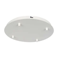 Roset, mat hvid, til 4 lamper, Ø300mm