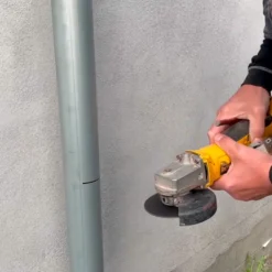 Rottestop til nedløbsrør, Ø81-95 mm, rustfrit stål