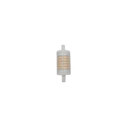 R7S 78mm LED pære, 9W, 1200 lumen, 3000K, dæmpbar, hvid -