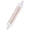 R7s 118mm LED pære, 11W, 1400 lumen, 4000K, ikke dæmpbar, PVC
