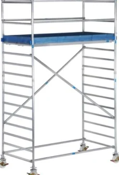 Rullestillads bred, 130x250, 8,2 meter - Silkeborg Stigefabrik