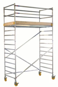 Rullestillads 130x305 cm, arbejdshøjde 5,5 m - Custers