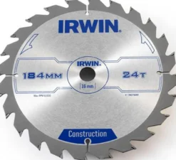 Rundsavklinge T/Træ 184 mm, 24 tænder, 16 mm borehul