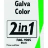 Rustbeskyttende maling Galvacolor, sort