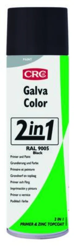 Rustbeskyttende maling Galvacolor, sort