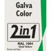Rustbeskyttende maling Galvacolor, gul
