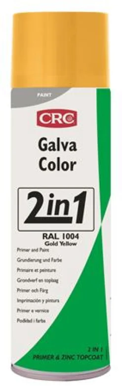 Rustbeskyttende maling Galvacolor, gul