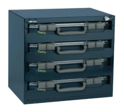 SafeBox 55x4, lakeret stål, polypropylen, polycarbonat - opbevaringskabinet