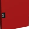 Safeti brandskab type 2, rød, 3/4" - 30 m, 800 x 800 x 137 mm, automatventil