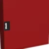 Safeti Brandskab Type 4, rød, 1" - 30 m, 800 x 800 x 187 mm, manuel ventil