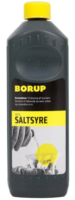 Saltsyre 30% - 1/2 L