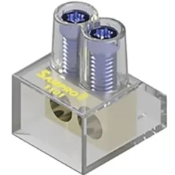 Samlemuffe 10 mm² dobbelt klar med Torx10 - 100 stk