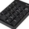 Sandberg trådløst numerisk tastatur 2, RF trådløs, til bærbar/PC, 3 millioner tastetryk, 2.4 GHz, 10 meter, sort