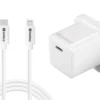 Sandberg USB-C AC 20W oplader, UK, med Lightning kabel, 1 meter