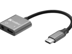 Sandberg USB-C audio adapter, PD65W