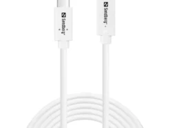 Sandberg USB-C til C M/F kabel, USB 3.1, 100W, 2 meter
