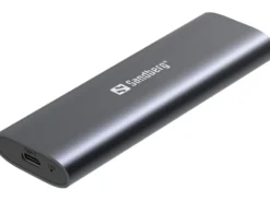 Sandberg USB 3.2 kabinet til M.2 NVMe SSD, 10 Gbit/s, sort