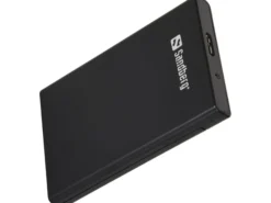 Sandberg USB 3.0 til SATA kabinet, 2.5", HDD/SSD, 5 Gbit/s, sort