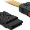 SATA/SAS kabel, 6Gbps, forlænger han-hun, 0,5 meter
