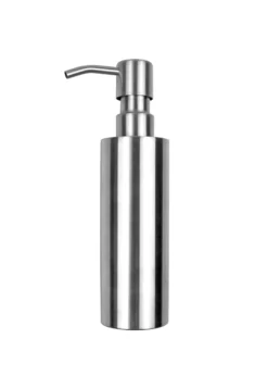 Sæbedispenser 170ml, fritstående, børstet rustfrit stål