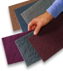 Scotch-Brite ark 7448+, S UFN, 158 mm x 224 mm, grå