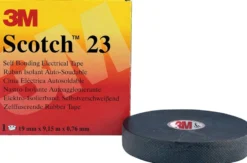 Scotch 23: Selvvulkaniserende & isolerende gummi tape, 0,76 mm tyk, 9,15 meter lang – 3M