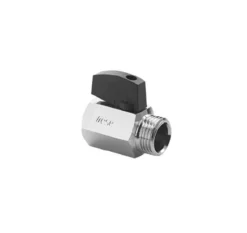 Securex 10-2720 DN10 muffe/nippel forkromet - 3/8"