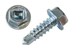 Selvborendeskrue 4,2 mm x 13 mm m. sekskant 1/4" m. flange - 1000 stk.