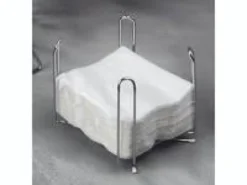 Servietstativ metal, til 33x33cm 1/4-fold