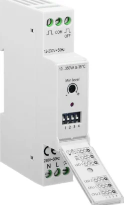 Servodan – Universal lysdæmper (CR/LR/LED/CFLi) med tryk styring (330-00700)