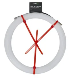 Søgefjeder nylon, 25M, Ø4MM, fast hoved - Nelco