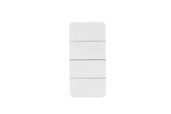 Shelly BLU RC Button 4 ZB, Bluetooth + Zigbee, hvid