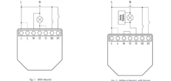 Shelly Dimmer Gen3, WiFi/Bluetooth lysdæmper