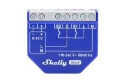 Shelly Dimmer 0/1-10V PM Gen4, smart lysdæmper